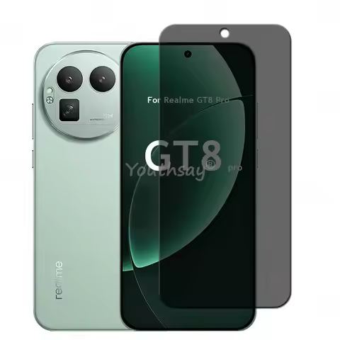 Privacy Screen Glass For Realme GT 8 Pro Glass Anti-Spy Protector Screen Realme GT8 Pro Tempered Rea