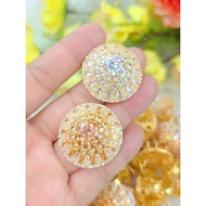 750 Western Copper Royal Halo Ring