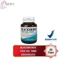 BLACKMORES ODOURLESS FISH OIL 1000mg