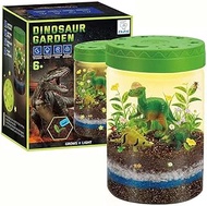 AluAbi Dinosaur Terrarium Kit, STEM Projects for Kids Ages 6-8 8-12, Light-up Mini Gardening Gifts, Room Decorations Funny Ornaments, Science Experiments for Boys and Girls