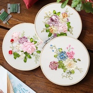 Embroidery kit ribbon flower series package Embroidery Kit Set Beginner Embroidery Kit