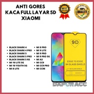 LAYAR Tempered Glass 5D - Full Screen XIAOMI BLACK SHARK 4-BLACK SHARK 4 PRO-BLACK SHARK 5-BLACK SHA