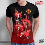 KAOS PRINT DISTRO 3R MANCHESTER UNITED LEGEND NUMBER SEVEN