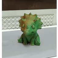 3D printer with triceratops image.stl Filament PLA Silk
