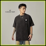 [fiauntfashions] Vintage T shirt US Size basketball Anime Printed T-shirt 1117