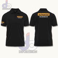 Actuarial Science Polo Shirt/actuarial Science Polo Shirt Short Sleeve