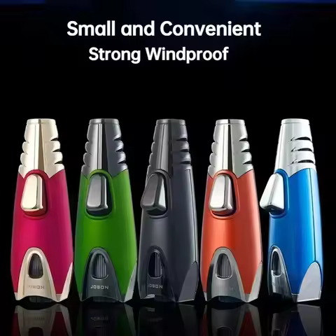 JOBON Cigar Lighter Butane Gas Lighters Igniter Welding Torch Jet Gun Candle Stove Igniter Windproof