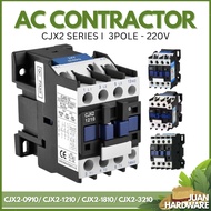 AC Contactor Magnetic CJX2 Series CJX2-0910 CJX2-1210 CJX2-1810 CJX2-3210 3Pole NC Coil Voltage 220v