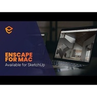 Genuine sketchup mac pro enscape add on only for 1 year