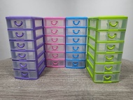 13x9 cm medicine cabinet 3 to 6 layer / mini drawer / abubot organizer / sewing tool box / coin box