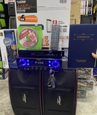 The Platinum ks5/kbox2/d777 megapro DVD Karaoke (Black) with 17,000 songs Konzert Original KCS-212/CROWN BFA-616 ORIGINAL Karaoke Amplifier &amp; Speaker/Amplifier with FM,bluetooth,USB free platinum wired mic (PLEASE TAKE NOTE OF THE VARIANT YOU CHOOSE)