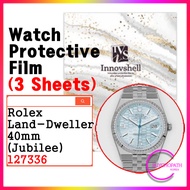 Screen Protector for Rolex Land-Dweller (3 sheets) / 127336 Jubilee / Scratch & Contamination Preven