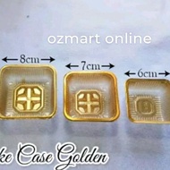 tray mika mooncake emas gold 7cm 75gram satuan