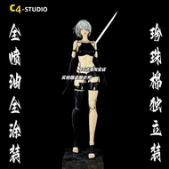 Mechanical Era A2 Battle Damage Neil 2B Double Pendulum 1/4 50CM Statue Anime Game Model Hand-Made G