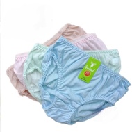 3 Pcs Celana Dalam Wanita Yutind 002 - Cd Wanita Karet Pinggang Zigzag Mix Warna Random