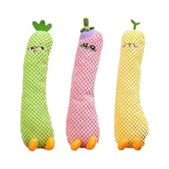 Loodgao Dogs Chewing Squeaky Plush Toys Vegetable Shape Stuffed Toys Pet Interactive Companion Enric