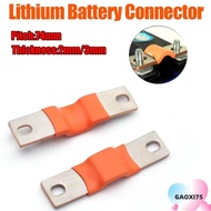 GAOXI75 Battery Cells Connector, 2mm 230Ah 280Ah Flexible Busbar, M6 Posts Straps Copper Bar