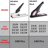 Thick Stapler Book Binding Machine Stapler Heavy Duty Manual Paper Stapler Machine 140/240 Sheets