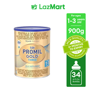 Wyeth® S-26 PROMIL GOLD® THREE Milk Supplement for Kids 1-3 Years Old, Can, 900g x 1