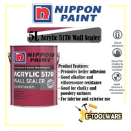 5L Nippon Paint Acrylic 5170 Wall Sealer