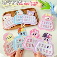 Set of 10 Fake Nails - CHARM NAIL - Labubu, Sanrio Animation