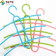 SUYO Clothes Hanger Anti-skid Fishbone Hanger Hook Space Saver