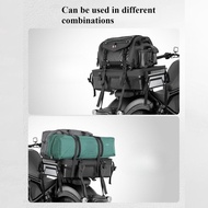 New Motorcycle Travel Luggage 35L Tail Seat Bag Waterproof PVC for Honda Rebel 1100 for Yamaha Tener
