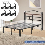 [YIJU] 6x Mattress Gaskets for Bed Frame Mattress Slide Stoppers for Apartment Home Bed Tube Width 1