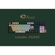 Akko World Tour London 5108S Keyboard | Includes London cultural novelty keys such as London bridge,