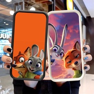 CK-34 Zootopia Luxury Silicone Casing for Samsung A05S A24 A34 A25 A16 A14 A04s A15 A35