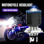 BA20D H4 LED Motorcycle Headlight Bulb/Waterproof/H4 6000K White&Yellow
