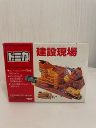 Tomica Town 建設現場 Tomy 舊版 紅字 情景 場景