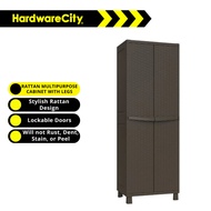 Keter Rattan Multipurpose Cabinet With Legs