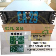 BOX POWER CA28 CA 28 AMPLIFIER 4CHANNEL 4 CHANNEL 4CH box power amplifier