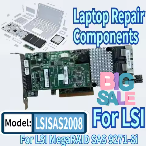 95% New For LSI MegaRAID SAS 9271-8i LSISAS2008 6Gb Array Card 1 GB Cache RAID Card
