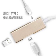 Mini OTG PD Charger USB 3.1 Type C to HDMI Adapter Hub - S1417
