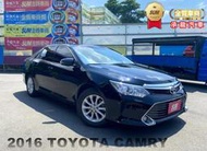 2016年豐田 CAMRY 黑 2.0 雙區恆溫、倒車雷達、EBD/煞車力道分配、HID頭燈