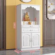 BW-6💚Ruisi Junbo Buddha Shrine Table Cabinet Modern Style Cabinet Home Living Room Buddha Statue Stand Cabinet God of We