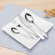 ExtraThick Stainless Steel Table Spoon Table Fork Steak Knife Table Knife Soda Spoon Coffee Spoon Su