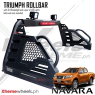 Nissan Navara EL VE VL PRO4X 2015-2025 Hard Steel Pick up roll bar / triumph rollbar Thailand made (