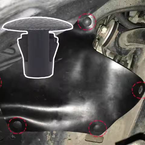 20Pcs Car Mud Flap Splash Guard Clip Fender Apron Liner Pins Rivet Trim For Toyota Land Cruiser J100