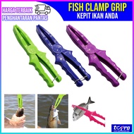 Penyepit Ikan Plastic Floating Fish Clamp Grip Multi-Purpose Carp Fishing Tool Fishing Pliers Grippe