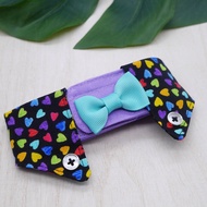 Dapper Collar - Black Hearts