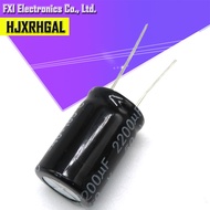 10PCS  50V2200UF 16*25mm 2200UF 50V Electrolytic capacitor New original