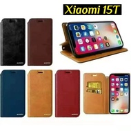 Xiaomi 15t pro/Xiaomi 15T(ส่งในไทย)เคสฝาพับXiaomi Mi 15T Pro/Xiaomi 15T/Xiaomi Mi 15Tตรงรุ่น เคสกระเ