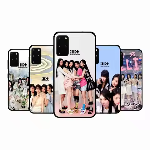 1pc Korean Kpop I-ILLIT Singer Phone Case For Samsung S 9 10 20 21 22 23 30 23 24 Plus Lite Ultra FE