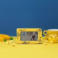 包順豐🎌 現貨RHYTHM日本 Minions minion Clock數字鬧鐘  座鐘 迷你兵