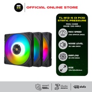 Thermalright TL-B12S (3 PCS) 2000+RMP A-RGB Static Pressure Fan Case (size 120 mm.) ประกัน 3 ปี