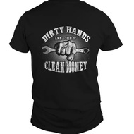 Creative Design My Hands Are Dirty Mechanic - Money Is Clean Gildan  3D Printing Tee T-Shirt