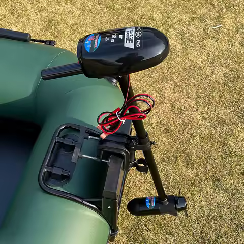 Savage Marine 18LBS Electric Trolling Motor 180 W Outboard Engine By DC Battery Driven Screws Propel